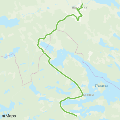 Sörmlandstrafiken Slottsskolan—Hävla map