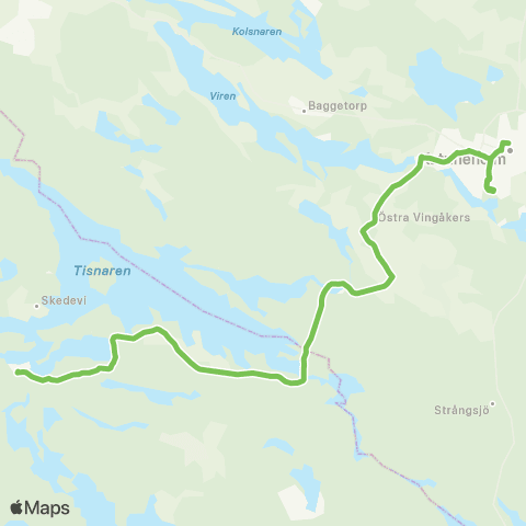 Sörmlandstrafiken Katrineholm Resecentrum—Hävla map