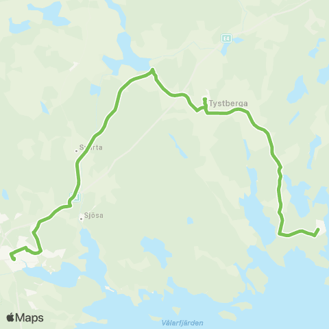 Sörmlandstrafiken Nyköping Bussterminal—Studsvik map