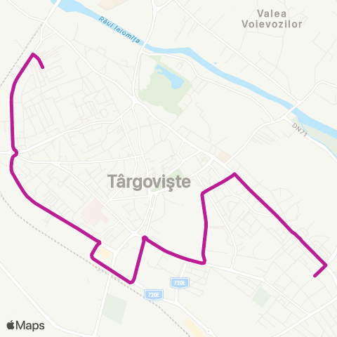 SPMT Micro XI - Scoala 2 - Dealu Mare - Gara - Garaj - Micro II map
