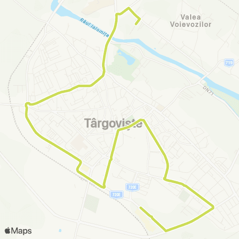 SPMT Dambovita Mall - Minion - Caraiman - Mitropolie - Gara - Garaj - Class Park map