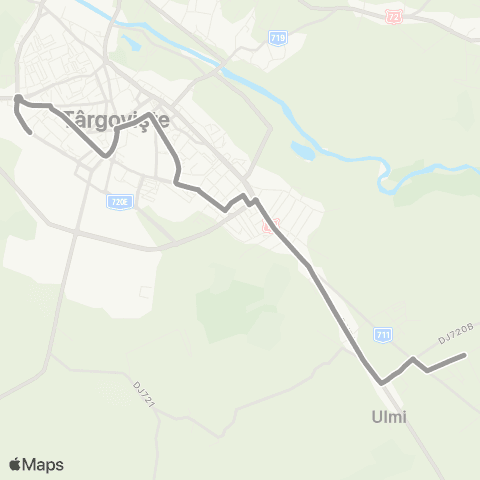 SPMT Biserica Ulmi - Centru - Spital - Autogara SPMT map