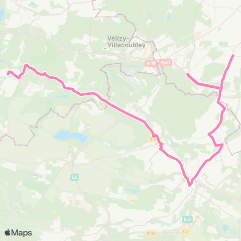 Île-de-France Mobilités Collège M.L.-King / Lycée Franco-Allemand <>︎ Malabry map