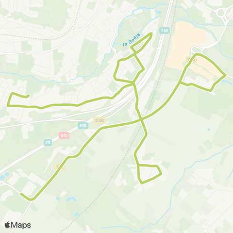 Île-de-France Mobilités Collège Jules Verne <>︎ Grand Dôme map