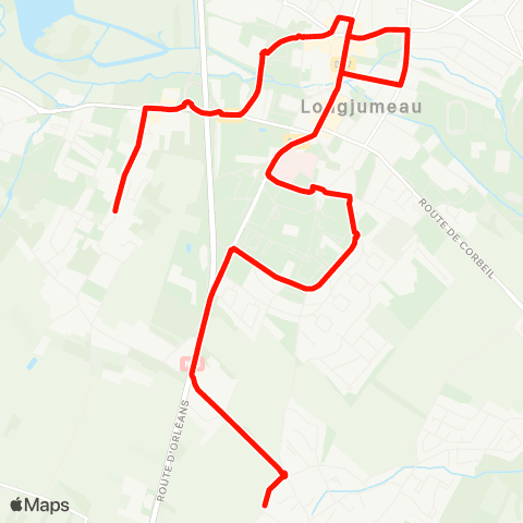 Île-de-France Mobilités Mairie <>︎ Collège Pablo Picasso map