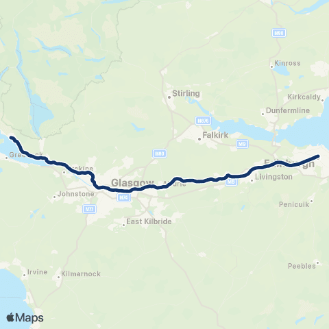 ScotRail Scotrail map
