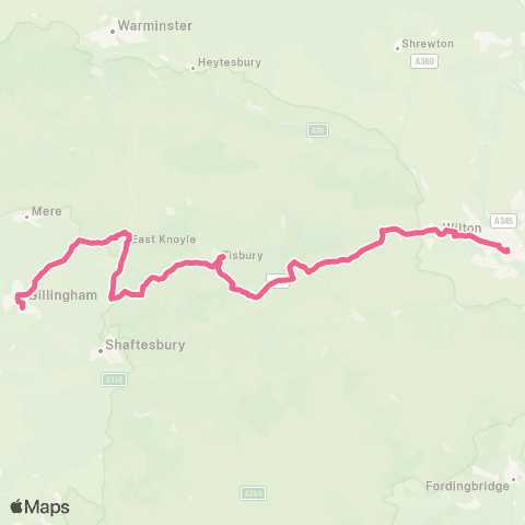 Salisbury Reds The Square - Tesco map