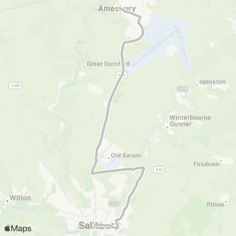 Salisbury Reds Library - Blue Boar Row map