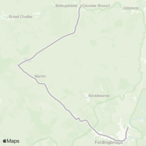 Salisbury Reds The Fox and Goose - Burgate Sch Grounds map
