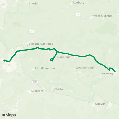 Salisbury Reds Co-op - The Pelican map