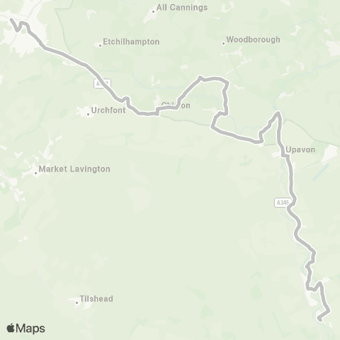 Salisbury Reds Market Pl Bus Island - St Michaels PS map