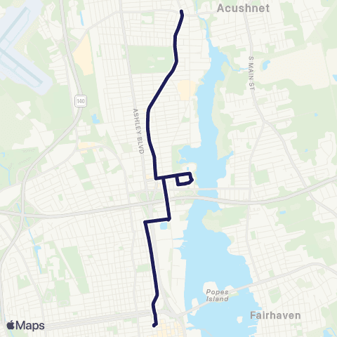 SRTA Lund's Corner map