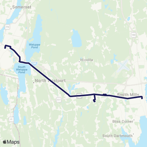 SRTA 9 - Intercity Tripper map
