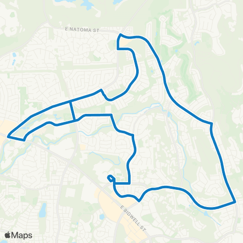 SacRT FSL Route 20 map