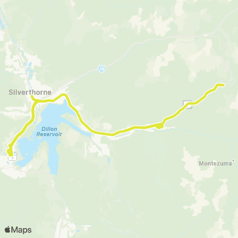 Summit Stage X Flyer map