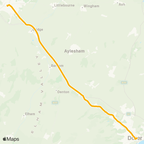 Stagecoach South East Pencester Road - Bus Station map