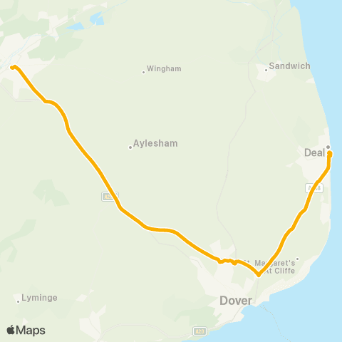 Stagecoach South East South Street - Bus Station map