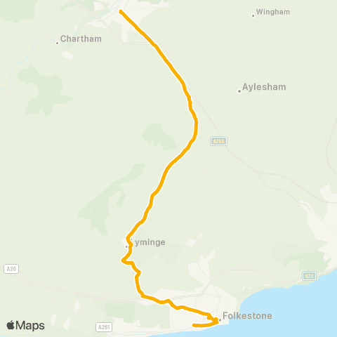Stagecoach South East Middelburg Square - Bus Station map