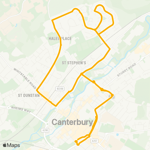 Stagecoach South East Bus Station - Bus Station map