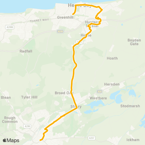 Stagecoach South East Railway Station - Bus Station map
