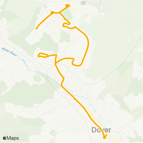 Stagecoach South East Priory Street - Bus Garage map