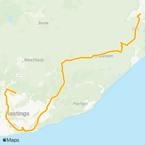 Stagecoach South East Railway Station - Collins Road map