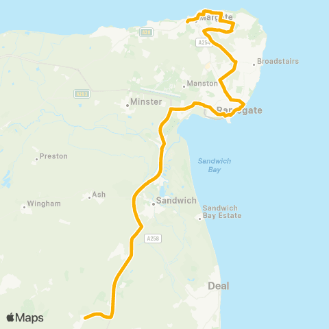 Stagecoach South East Pike Road - Railway Station map