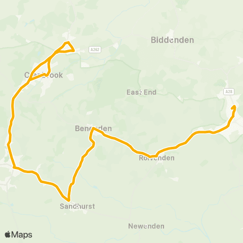Stagecoach South East War Memorial - Homewood School Grounds map