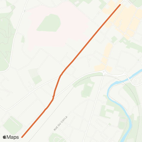 Stabus Navette Gare routière - Square map