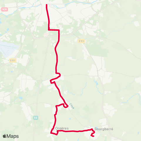 STAR Rennes (Henri Fréville) - Noyal-Châtillon-s/-Seiche - St-Erblon (Parc d'Activités) map