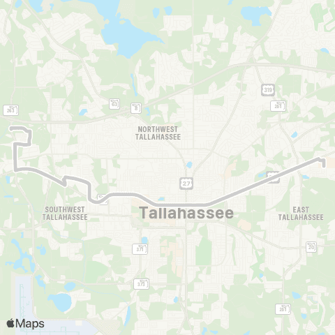 StarMetro Azalea map