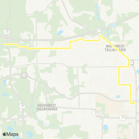 StarMetro Hartsfield map