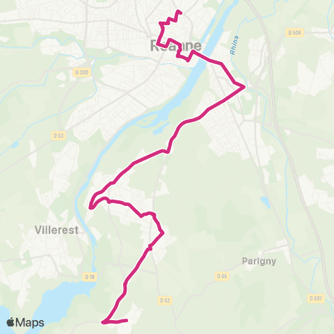 STAR Clinique des Monts du Forez <> Louis Flandre map