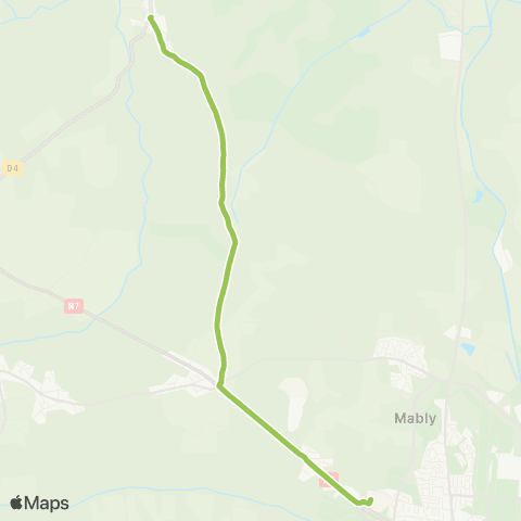 STAR Noailly <> Mably Tuileries map