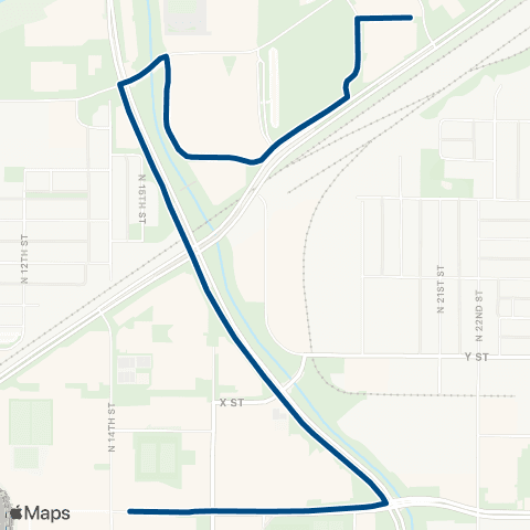 StarTran NIC City map