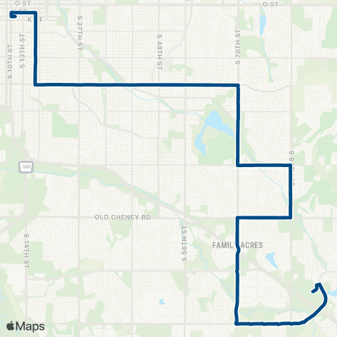 StarTran Heart Hospital map