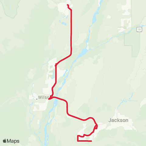 START Teton Village South map