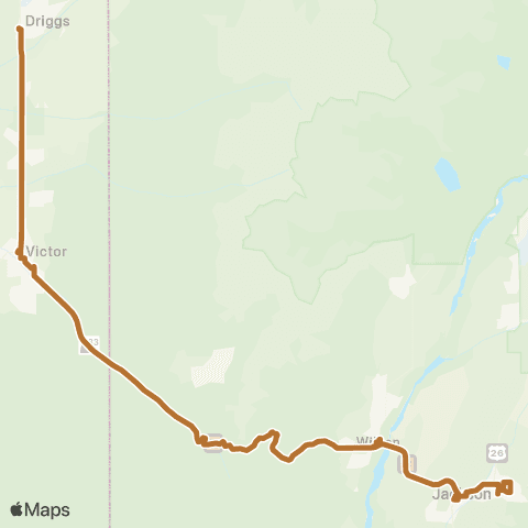 START Teton Valley map