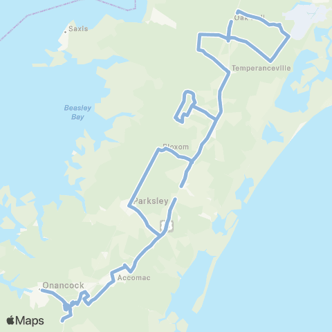 STAR Transit Blue map