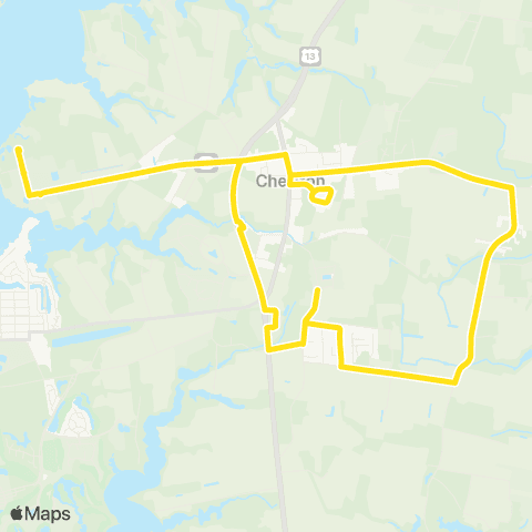 STAR Transit Yellow map