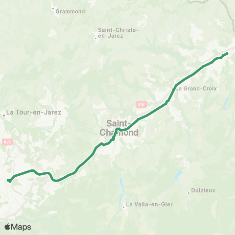 STAS Square Violette ↔︎ Place Chipier map