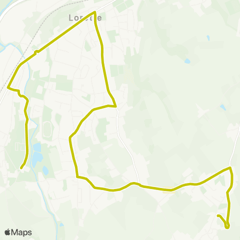 STAS Charles de Gaulle ↔︎ Maison Forte map