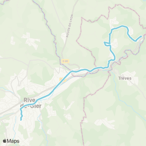 STAS Gare Routière ↔︎ la Flechette map