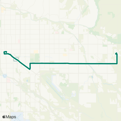 Sun Tran 22nd St map
