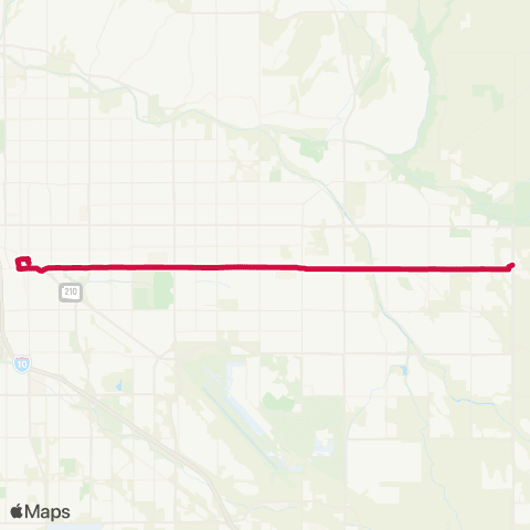 Sun Tran Broadway map