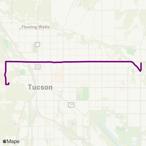 Sun Tran Grant Road map