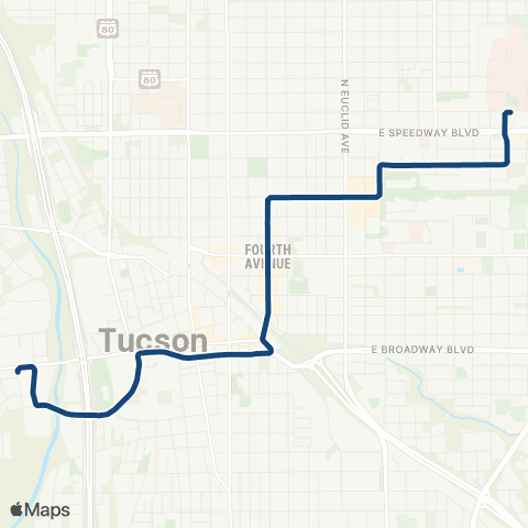 Sun Tran Sun Link map