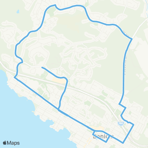 SolTrans Hastings map