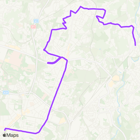 STCP Marquês-rio Tinto (estação) map