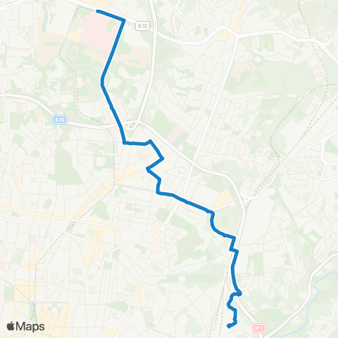 STCP Campanhã (tic) - Hosp. S. João map